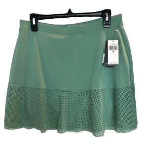 RALPH LAUREN Women's RLX 17" Eyelet Interlock Golf Skort NWT SIZE:‎ MEDIUM